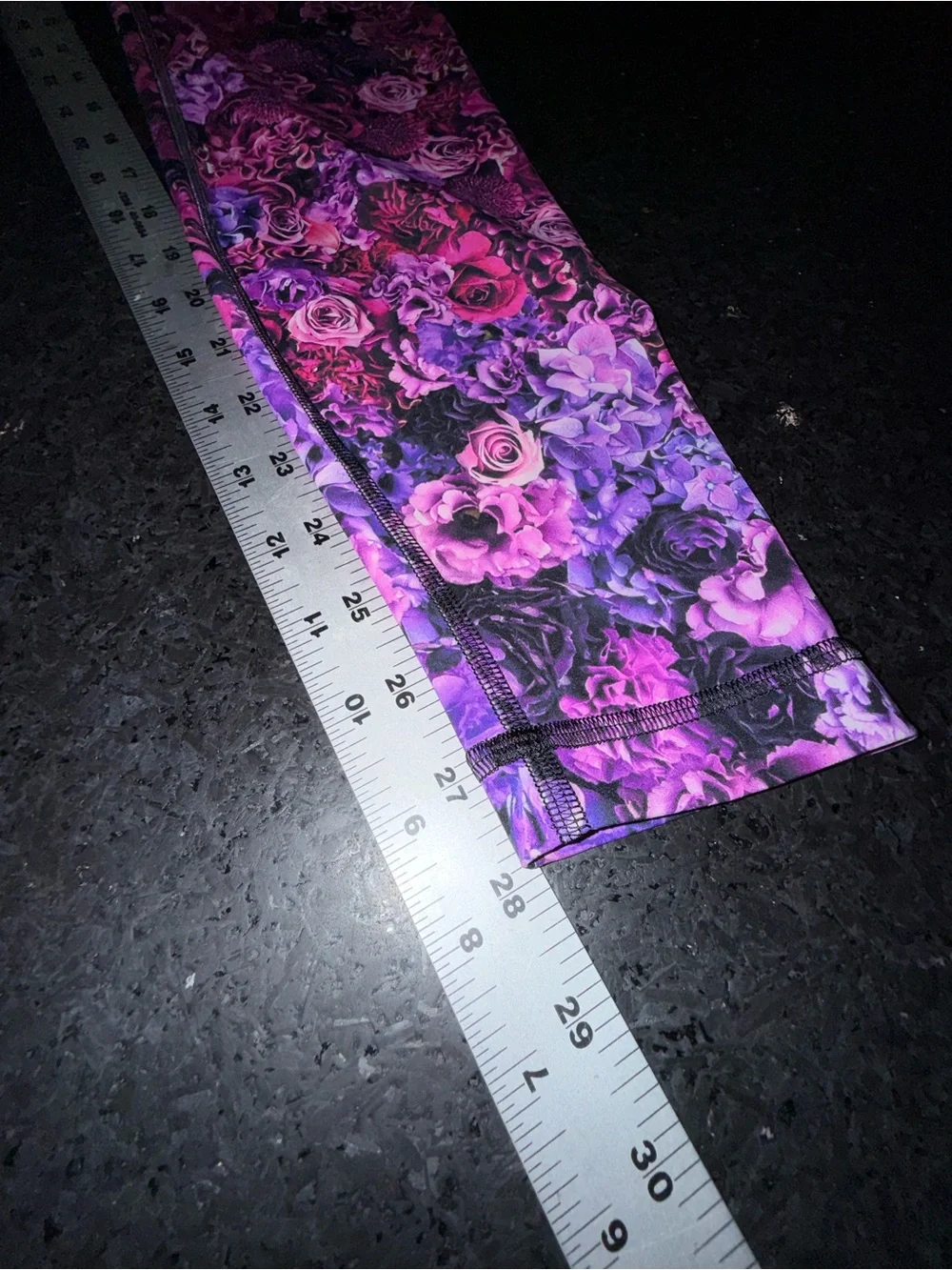 Lululemon Wunder Under High Rise In Bloom Multi Nulux Yoga Workout Gym SZ 10